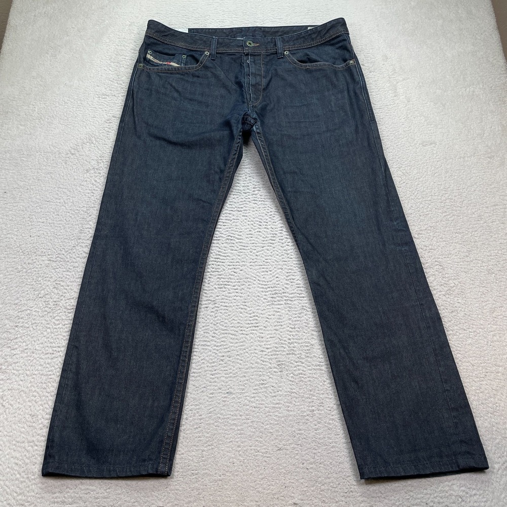 Diesel Braddom Jeans Mens 36x32 (FITS 38x30) Slim Carrot Tapered 0088Z